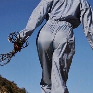 Free People / FP Movement | Golden Hour One-Piece Jumpsuit | S | Blue